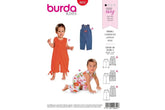 Schnittmuster burda kids - Overall 9652
